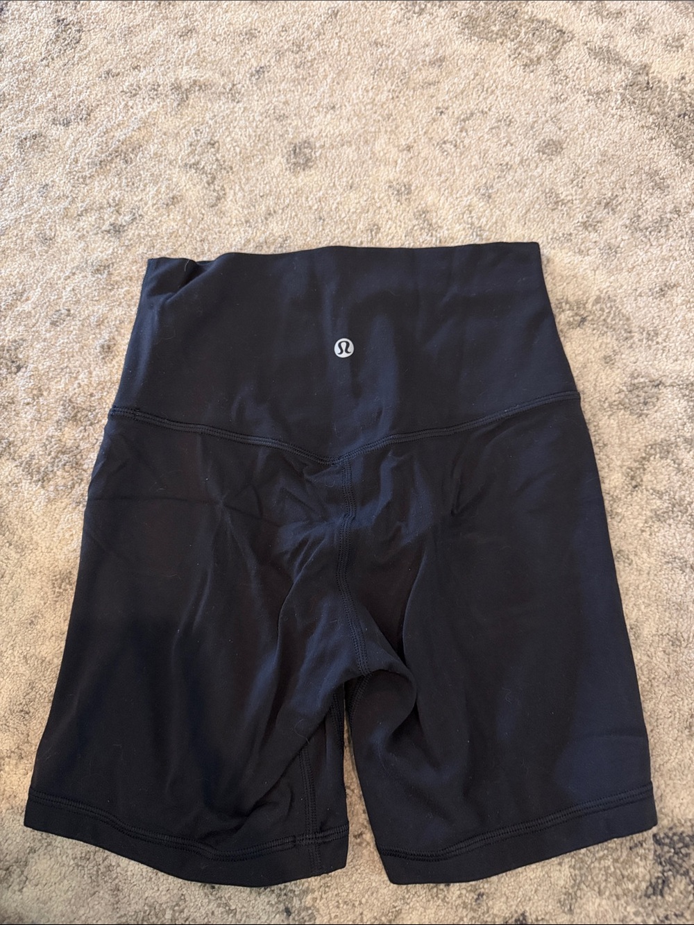 Lululemon Black Biker Shorts